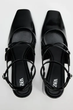 Hot ZAPATO TACÓN ACHAROLADO Mujer Zapatos