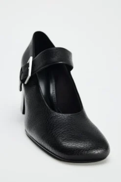 Outlet ZAPATO TACÓN ANCHO PIEL Mujer Zapatos