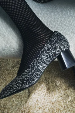 New ZAPATO TACÓN BRILLOS Mujer Zapatos