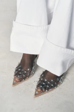 Clearance ZAPATO TACÓN DESTALONADO BRILLOS Mujer Zapatos