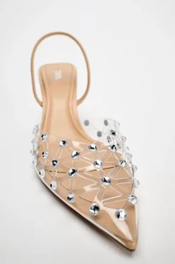 Clearance ZAPATO TACÓN DESTALONADO BRILLOS Mujer Zapatos