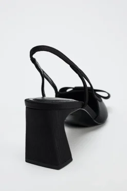 Fashion ZAPATO TACÓN DESTALONADO LAZO Mujer Zapatos