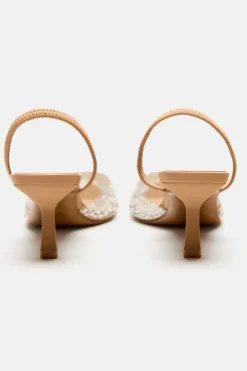 Hot ZAPATO TACÓN DESTALONADO PERLAS Mujer Zapatos