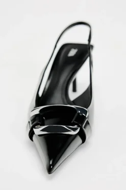 Clearance ZAPATO TACÓN DESTALONADO PIEZA METÁLICA Mujer Zapatos