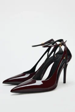 New ZAPATO TACÓN EFECTO ACHAROLADO Mujer Zapatos