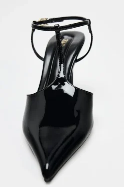 Sale ZAPATO TACÓN EFECTO ACHAROLADO Mujer Zapatos