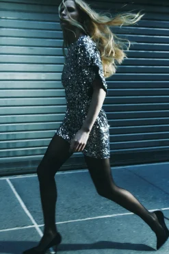 Sale ZAPATO TACÓN EFECTO TERCIOPELO Mujer Zapatos