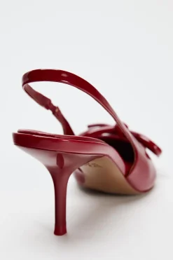 Discount ZAPATO TACÓN LAZO ACHAROLADO Mujer Zapatos