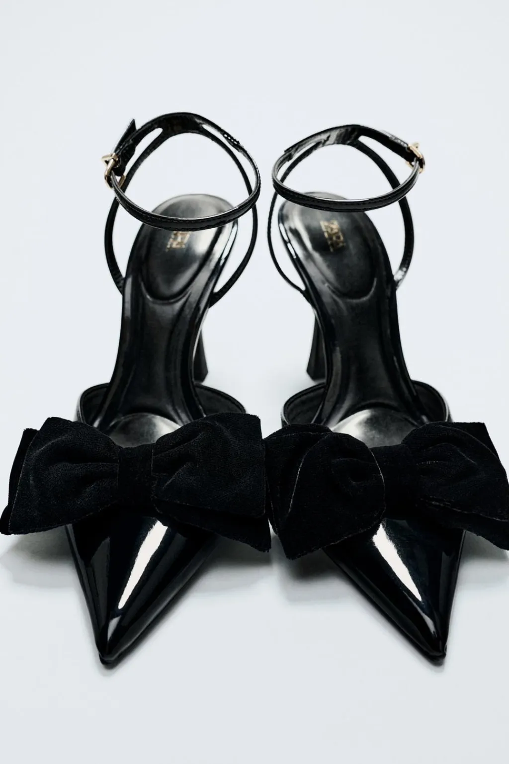 Clearance ZAPATO TACÓN LAZO EFECTO TERCIOPELO Mujer Zapatos