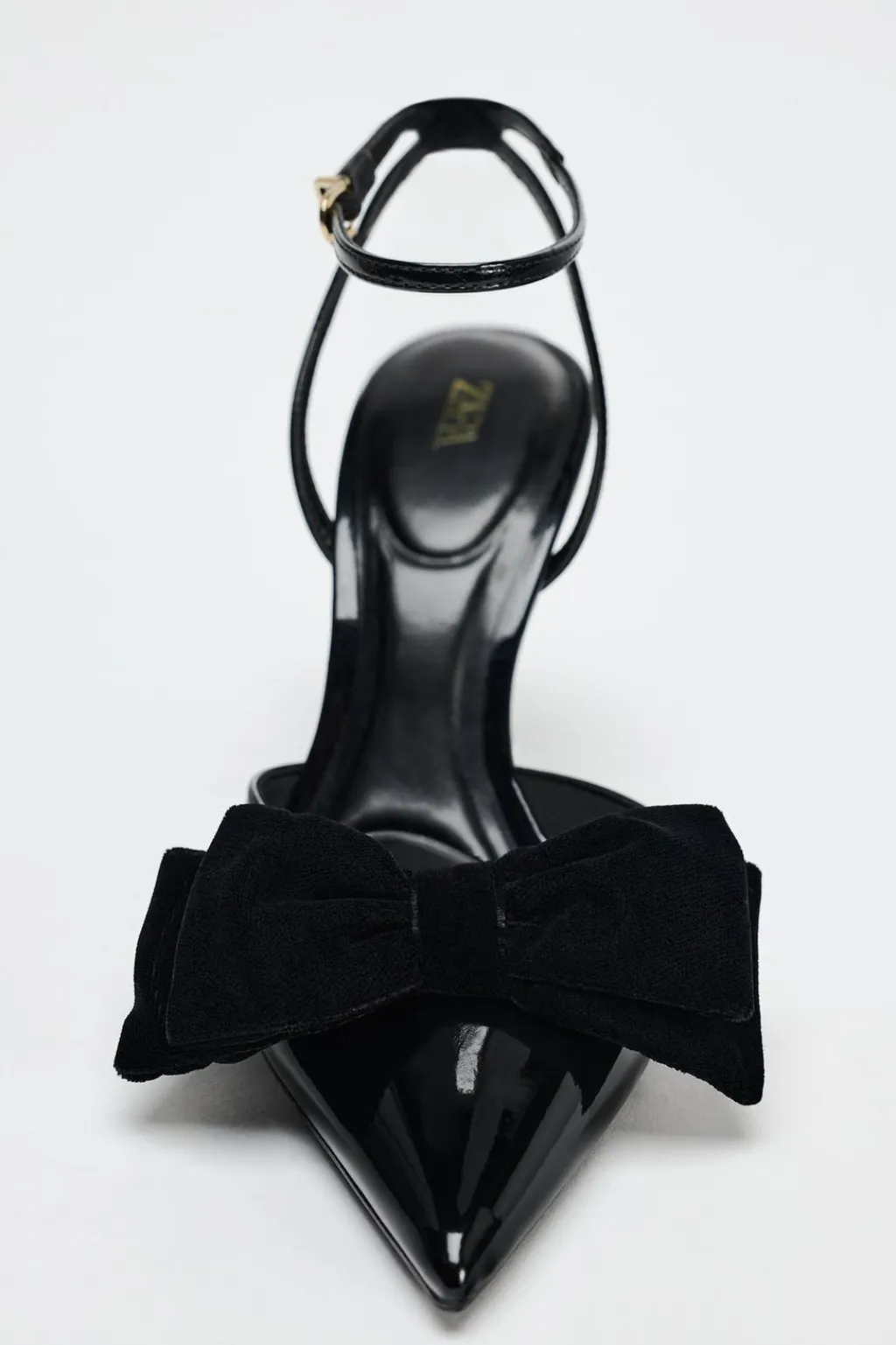 Clearance ZAPATO TACÓN LAZO EFECTO TERCIOPELO Mujer Zapatos