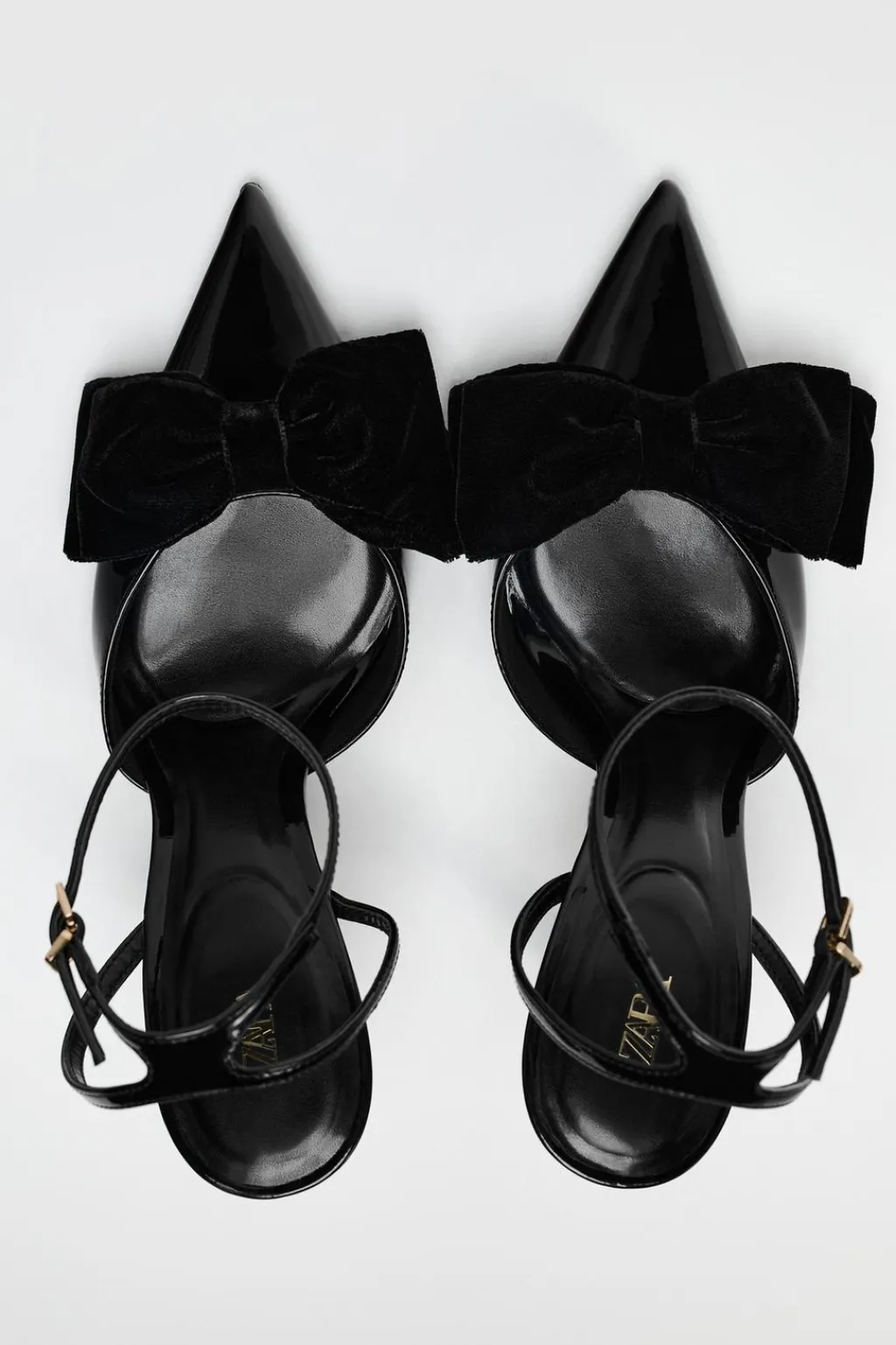 Clearance ZAPATO TACÓN LAZO EFECTO TERCIOPELO Mujer Zapatos