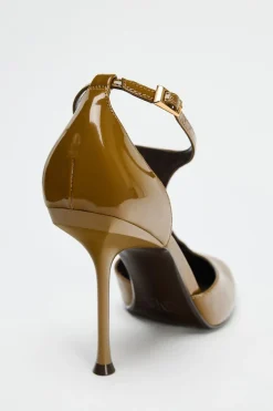 Clearance ZAPATO TACÓN TIRA EFECTO ACHAROLADO Mujer Zapatos