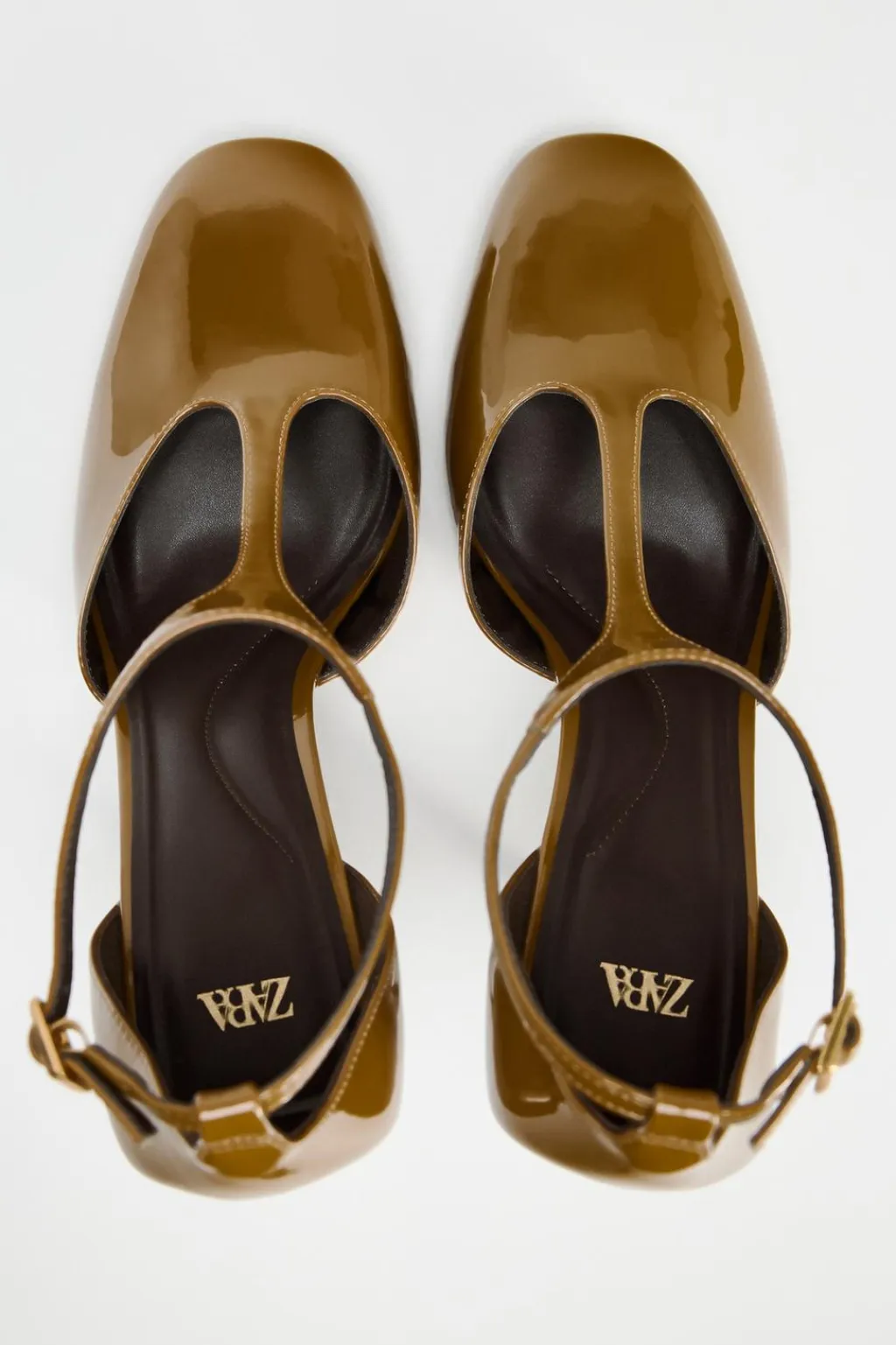 Clearance ZAPATO TACÓN TIRA EFECTO ACHAROLADO Mujer Zapatos