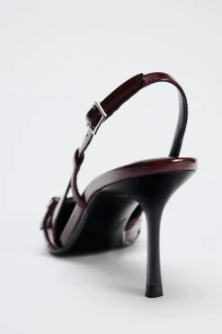 Discount ZAPATO TACÓN TIRAS HEBILLA Mujer Zapatos