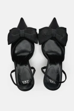 New ZAPATO TACON LAZO Mujer Zapatos