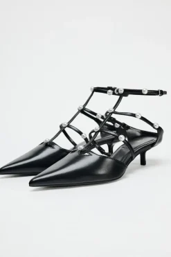 Sale ZAPATO TIRAS PERLAS Mujer Zapatos