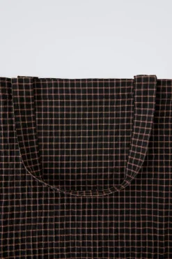 Niños ZARA Z3D +14 Años·Accesorios / Zapatos<Z3D BOLSO SHOPPER CUADROS