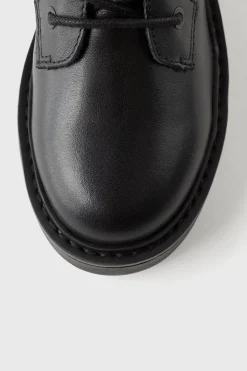 Niños ZARA Z3D +14 Años·Accesorios / Zapatos<Z3D BOTÍN PIEL CORDONES