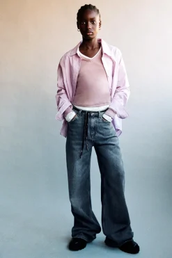 Niños ZARA Z3D +14 Años·Partes De Arriba<Z3D CAMISA OVERSIZE RAYAS