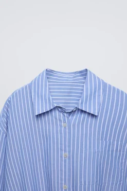 Niños ZARA Z3D +14 Años·Partes De Arriba<Z3D CAMISA RAYAS