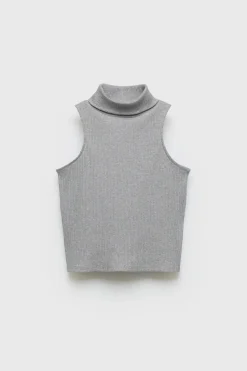 Niños ZARA Z3D +14 Años·Partes De Arriba<Z3D CAMISETA CUELLO VUELTO