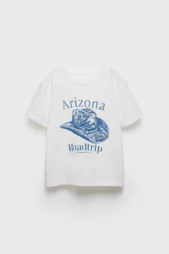 Niños ZARA Z3D +14 Años·Partes De Arriba<Z3D CAMISETA ESTAMPADO COWBOY