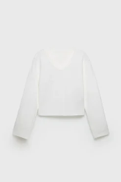 Niños ZARA Z3D +14 Años·Partes De Arriba<Z3D CAMISETA RIB CUELLO PICO