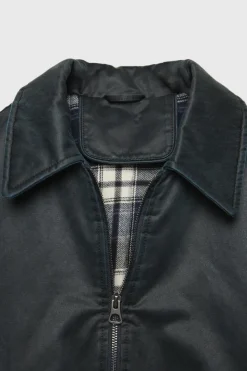 Niños ZARA Z3D +14 Años·Partes De Arriba<Z3D CAZADORA ENCERADA CUELLO