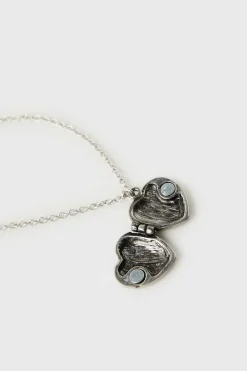 Niños ZARA Z3D +14 Años·Accesorios / Zapatos<Z3D COLLAR CORAZÓN RELICARIO