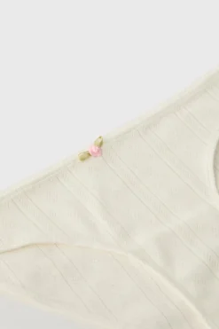 Niños ZARA Z3D +14 Años·Accesorios / Zapatos<Z3D CONJUNTO TOP Y BRAGUITA POINTELLE