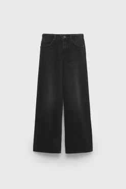 Mujer/Niños ZARA Z3D +14 Años·Partes De Abajo<Z3D JEANS WIDE LEG LISOS