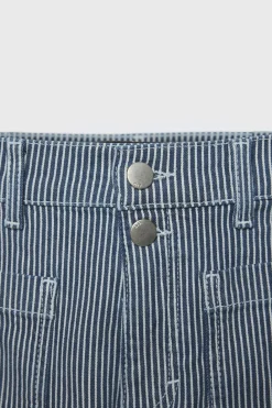 Niños ZARA Z3D +14 Años·Partes De Abajo<Z3D JEANS WIDE LEG RAYAS