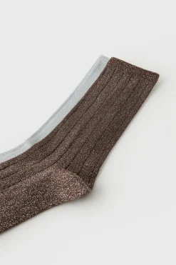 Niños ZARA Z3D +14 Años·Accesorios / Zapatos<Z3D PACK DOS CALCETINES BRILLO