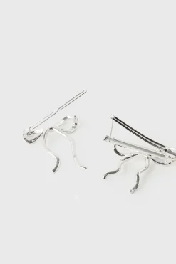 Niños ZARA Z3D +14 Años·Accesorios / Zapatos<Z3D PACK DOS PINZAS PELO METÁLICAS LAZO