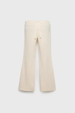 Mujer/Niños ZARA Z3D +14 Años·Partes De Abajo<Z3D PANTALÓN FELPA FLARE RIB