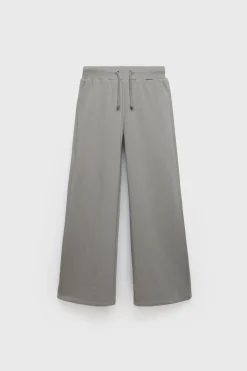 Mujer/Niños ZARA Z3D +14 Años·Partes De Abajo<Z3D PANTALÓN FELPA WIDE LEG