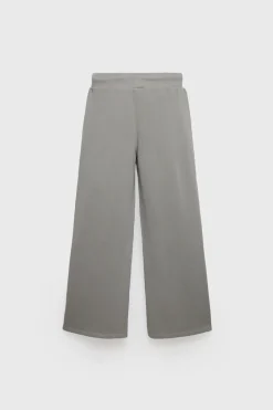 Mujer/Niños ZARA Z3D +14 Años·Partes De Abajo<Z3D PANTALÓN FELPA WIDE LEG