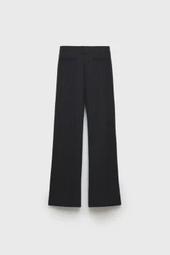 Niños ZARA Z3D +14 Años·Partes De Abajo<Z3D PANTALÓN WIDE LEG RAYA DIPLOMÁTICA