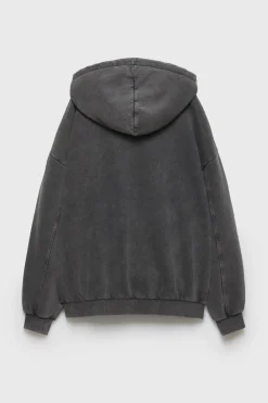 Mujer/Niños ZARA Z3D +14 Años·Partes De Arriba<Z3D SUDADERA OVERSIZE CAPUCHA