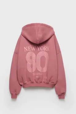 Niños ZARA Z3D +14 Años·Partes De Arriba<Z3D SUDADERA OVERSIZE TEXTO