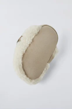 Niños ZARA 0 - 6 Meses·Patucos<ZUECO BORREGUILLO