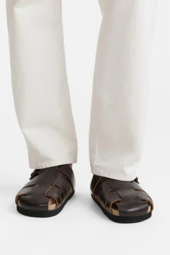 Best ZUECO CANGREJERA PIEL Hombre Zapatos