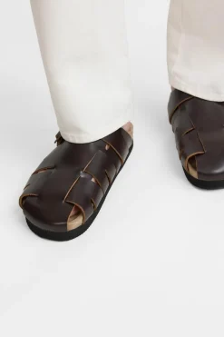 Best ZUECO CANGREJERA PIEL Hombre Zapatos