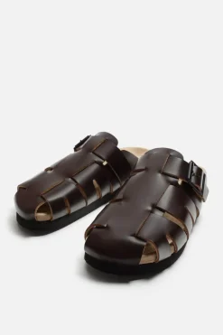 Best ZUECO CANGREJERA PIEL Hombre Zapatos