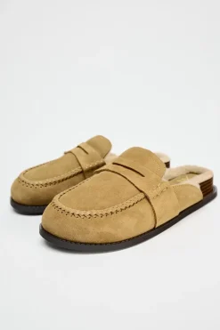 Hot ZUECO DETALLE PELO SERRAJE Mujer Zapatos